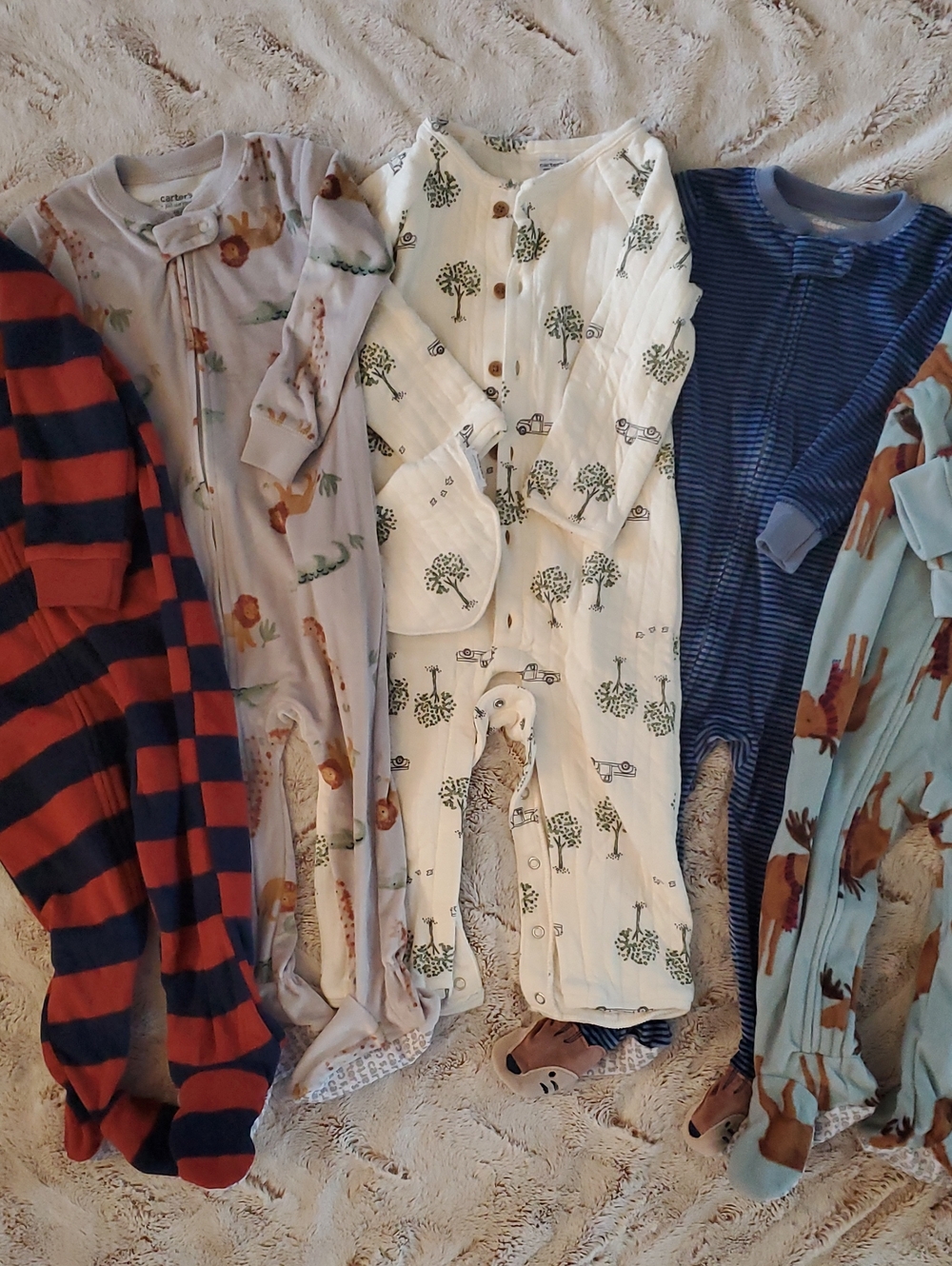 Carter's Sleepers 5 Count